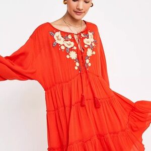 Free People Spell on You Mini Dress Size S